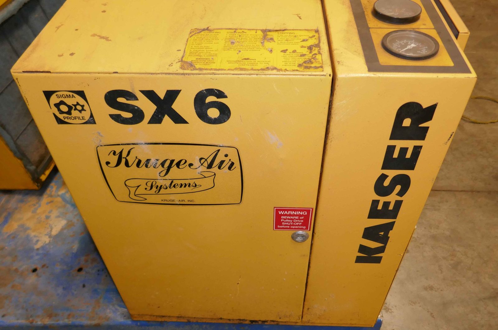Kaeser SX-6 Rotary Screw Air Compressor – Compact & Efficient Compressed Air Solution