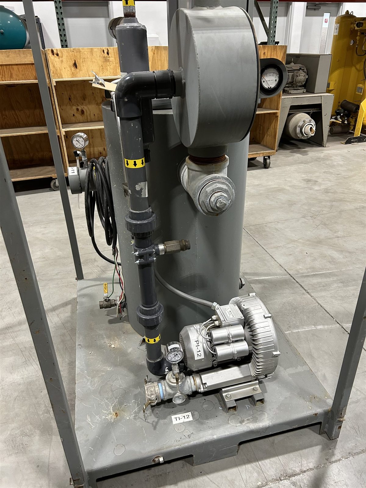RV5000 — blower piping