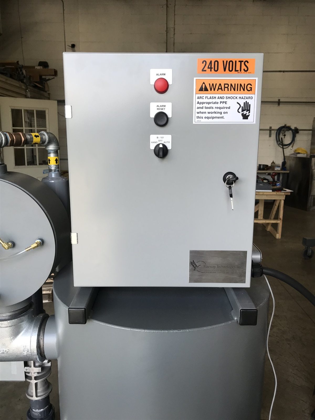RV5000 — control panel